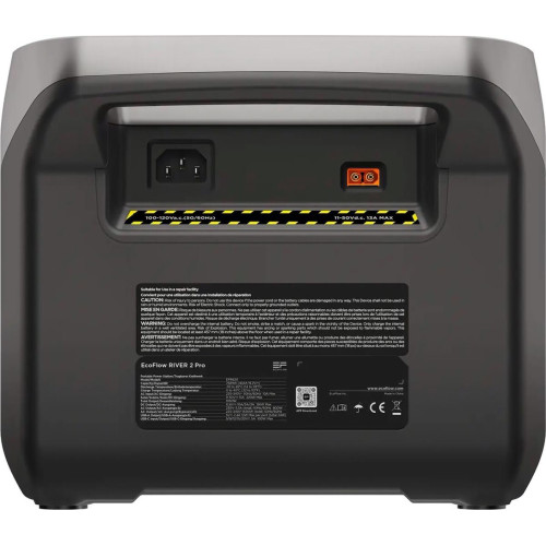 Зарядна станція EcoFlow River 2 Pro 800 Вт, 768 Вт/год (електростанція для дому, UPS, ДБЖ) EU Зарядна станція EcoFlow River 2 Pro 800 Вт, 768 Вт/год (електростанція для дому, UPS, ДБЖ) EU