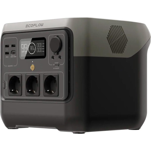 Зарядна станція EcoFlow River 2 Pro 800 Вт, 768 Вт/год (електростанція для дому, UPS, ДБЖ) EU Зарядна станція EcoFlow River 2 Pro 800 Вт, 768 Вт/год (електростанція для дому, UPS, ДБЖ) EU