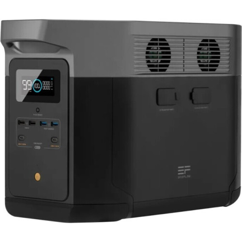 Зарядна станція EcoFlow Delta Max 1600, 2000 Вт, 1612 Вт/год (електростанція для дому, UPS, ДБЖ) EU