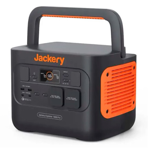 Зарядна станція Jackery Explorer 1000 PRO, 1000 Вт,1002 Вт*год (електростанція для дому, UPS, ДБЖ) Зарядна станція Jackery Explorer 1000 PRO, 1000 Вт,1002 Вт*год (електростанція для дому, UPS, ДБЖ)