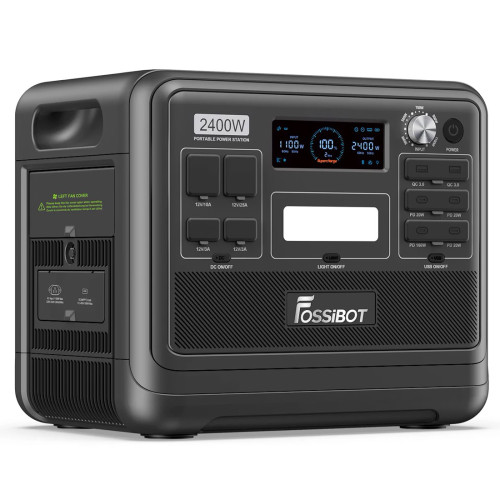 Зарядна станція Fossibot F2400, 2400 Вт, 2048 Вт*год (електростанція для дому, UPS, ДБЖ) Зарядна станція Fossibot F2400, 2400 Вт, 2048 Вт*год (електростанція для дому, UPS, ДБЖ)