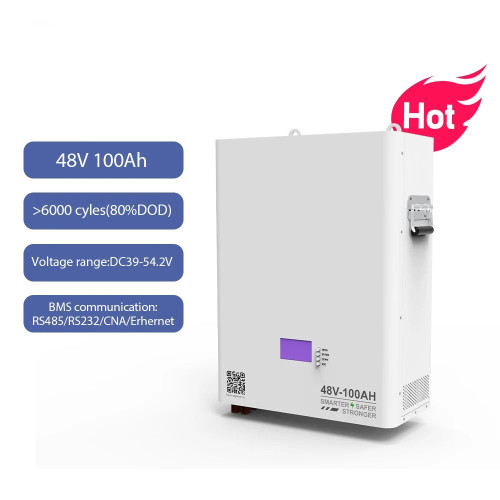Акумулятор Dipower Wall Mounted 48V/100AH, 4800W*h (BYD NMC, 13S1P, літій-іонний акумулятор для ДБЖ (UPS)) Акумулятор Dipower Wall Mounted 48V/100AH, 4800W*h (BYD NMC, 13S1P, літій-іонний акумулятор для ДБЖ (UPS))