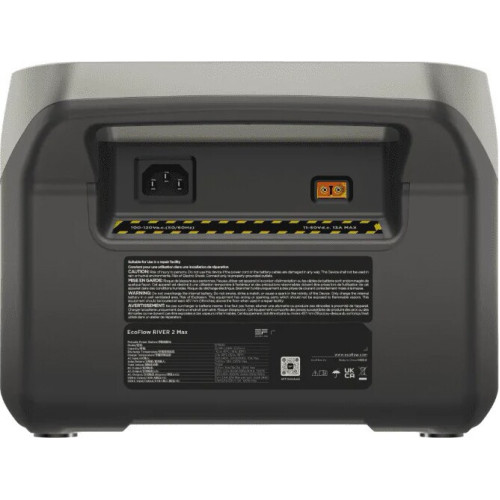 Зарядна станція EcoFlow River 2 Max 500 Вт, 512 Вт*год, ZMR610-B-EU (електростанція для дому) EU