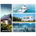 Акумулятор Alionti LiFePO4 12V/100AH, 1280W*h, 50A (літій-залізо-фосфатний акумулятор для ДБЖ (UPS))