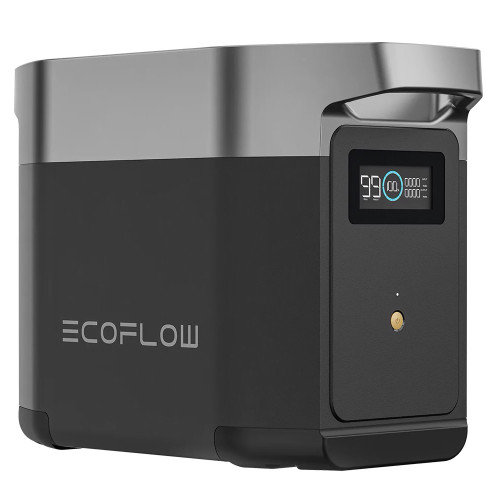 Додаткова батарея Smart EcoFlow DELTA 2 Max Extra Battery EU, 2048 Вт/год, сумісність з Delta 2 Max Додаткова батарея Smart EcoFlow DELTA 2 Max Extra Battery EU, 2048 Вт/год, сумісність з Delta 2 Max