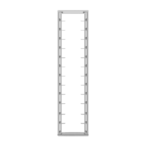 Стійка DEYE 3U-HRACK, 12 місць для високовольтних акумуляторів BOS-GM5.1, 19 дюймів