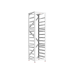 Стандартна стійка 19 дюймів LUX-Y-48100HR13G01 Can support up to 12PCS batteries and 1PCS BMS