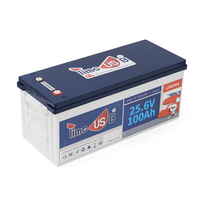 Акумуляторна батарея LiFePO4 Timeusb 25.6V 100Ah, 2560Wh, BMS 100A, 532*207*216мм Акумуляторна батарея LiFePO4 Timeusb 25.6V 100Ah, 2560Wh, BMS 100A, 532*207*216мм
