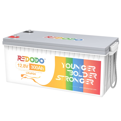Акумуляторна батарея LiFePO4 Redodo 12.8V 300Ah , 3840Wh, BMS 200A, 522*240*218мм Акумуляторна батарея LiFePO4 Redodo 12.8V 300Ah , 3840Wh, BMS 200A, 522*240*218мм