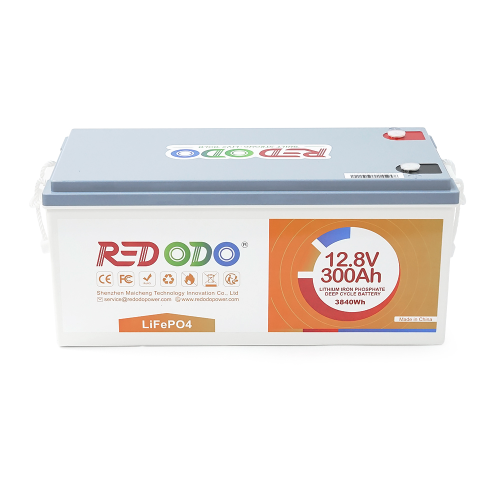 Акумуляторна батарея LiFePO4 Redodo 12.8V 300Ah , 3840Wh, BMS 200A, 522*240*218мм Акумуляторна батарея LiFePO4 Redodo 12.8V 300Ah , 3840Wh, BMS 200A, 522*240*218мм