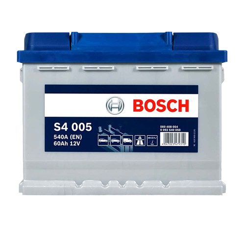Автомобільний акумулятор BOSCH 60Ah 540A R+ (правий +) L2 (S40 050)