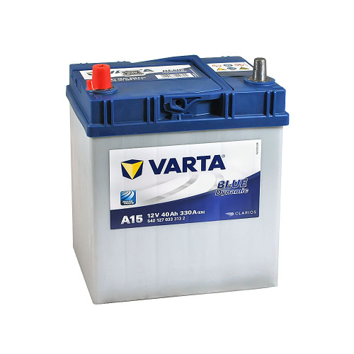 Автомобільний акумулятор VARTA Blue Dynamic Asia 40Ah 330A L+ (лівий +) A15 Автомобільний акумулятор VARTA Blue Dynamic Asia 40Ah 330A L+ (лівий +) A15