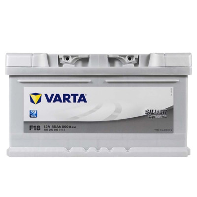 Автомобільний акумулятор VARTA Silver Dynamic 85Ah 800A R+ (правий +) 585200080 SD (F18)