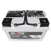 Автомобільний акумулятор PLATIN Silver 75Ah 750A R+ (правий +) (h-175мм) MF LB3