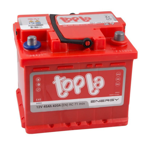 Авто акумулятор Topla Energy (L1B) 45Ah 420A R+ (правий +) h=175