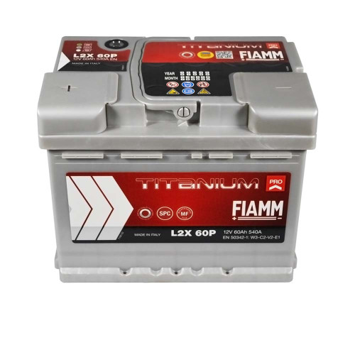 Автомобільний акумулятор FIAMM Titanium Pro 60Аh 540А L+ (лівий +)