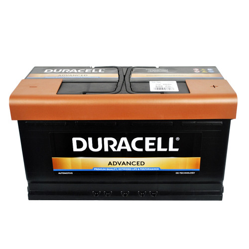 Автомобільний акумулятор DURACELL Advanced (L5) 100Ah 820A R+ (правий +)