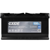 Автомобильный аккумулятор EXIDE Premium (EA1000) 100Аh 900Ah R+