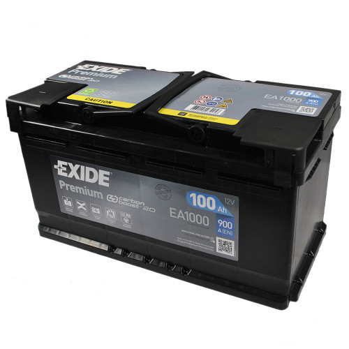 Автомобільний акумулятор EXIDE Premium (EA1000) 100Аh 900Ah R+ Автомобільний акумулятор EXIDE Premium (EA1000) 100Аh 900Ah R+