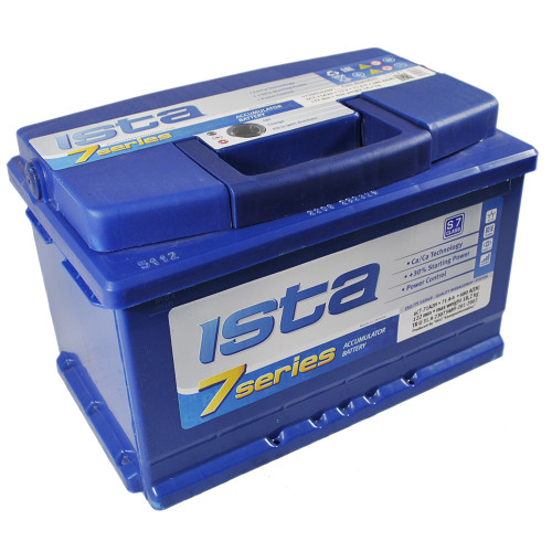 Автомобільний акумулятор ISTA 7 Series (L3B) 71Ah 680A R+ h=175