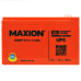 Акумулятор гелевий 12V 12Ah MAXION BP OT 12 - 12 GEL (лівий+)