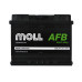 Автомобільний акумулятор MOLL AFB (L2) start/stop 66Ah 640A R+ (правий +)