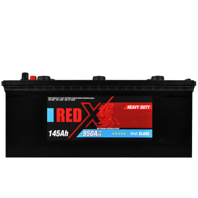 Авто акумулятор RED X (645 20) (D4) 145Ah 950A L+