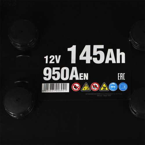 Авто акумулятор RED X (645 20) (D4) 145Ah 950A L+