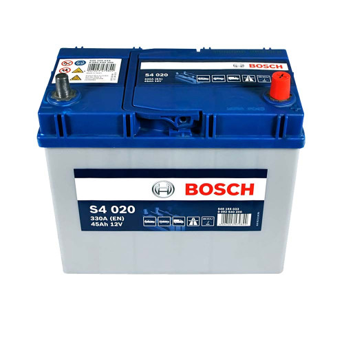 Автомобільний акумулятор BOSCH Asia 45Ah 330A R+ (правий +) B24 (S40 200)