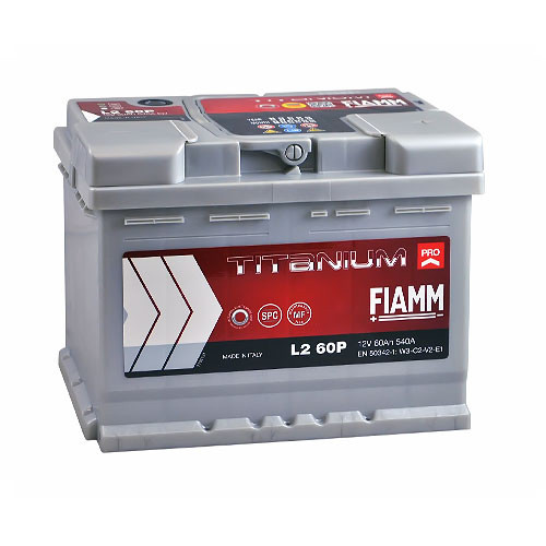 Автомобільний акумулятор FIAMM Titanium Pro 60Аh 540А R+ (правий +)