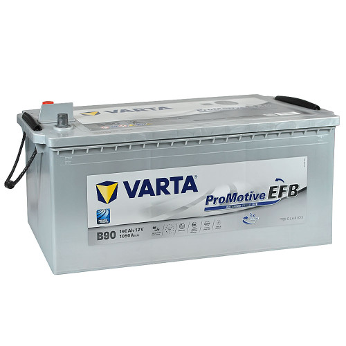 Автомобільний акумулятор VARTA Promotive EFB 190Аh 1050A L+ (лівий +) В90