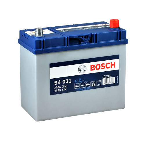 Автомобільний акумулятор BOSCH Asia 45Ah 330A R+ (правий +) S40 210