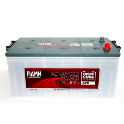 АКБ FIAMM POWER CUBE 225Аh 1150A L+ (лівий +) APC 6СТ
