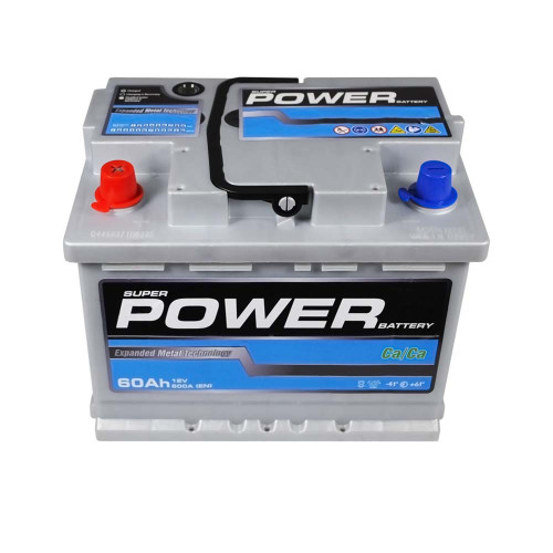 Автомобільний акумулятор POWER Silver 60Ah 600A L+ (лівий +) L2 MF