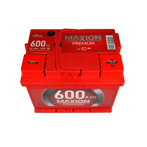 Автомобільний акумулятор MAXION Premium 60Аh 600A R+ (правий +) TR L2