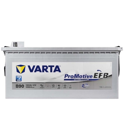 Автомобільний акумулятор VARTA Promotive EFB 190Аh 1050A L+ (лівий +) В90