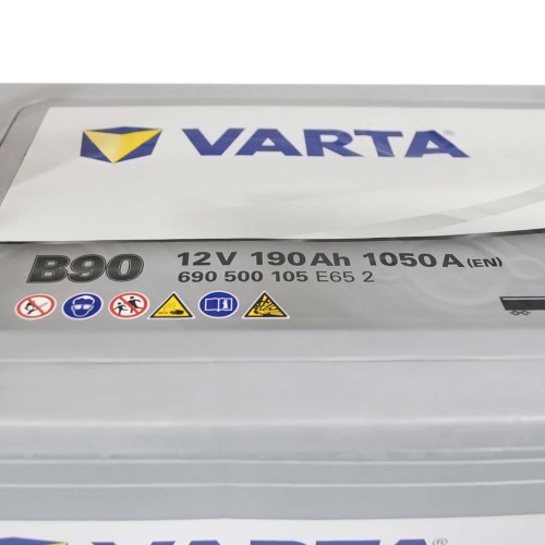 Автомобільний акумулятор VARTA Promotive EFB 190Аh 1050A L+ (лівий +) В90
