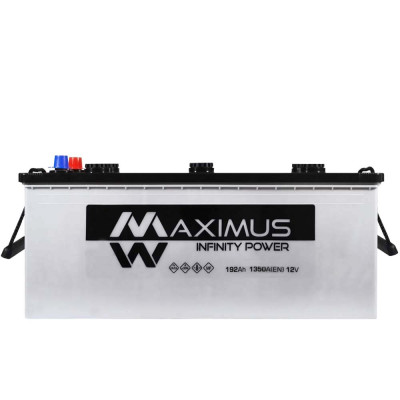 Автомобільний акумулятор MAXIMUS 192Ah 1350A L+ (лівий +) MF BD5