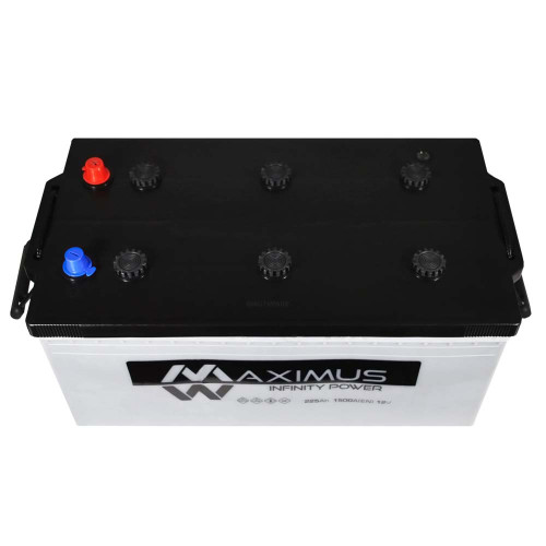 Автомобільний акумулятор MAXIMUS 225Ah 1500A L+ (лівий +) MF CD6