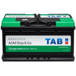 Авто акумулятор TAB AGM 95Ah 850A R+ (правий +)