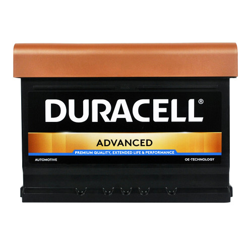 Автомобільний акумулятор DURACELL Advanced (LB2) 60Ah 540A R+ (правий +) h= 175 Автомобільний акумулятор DURACELL Advanced (LB2) 60Ah 540A R+ (правий +) h= 175
