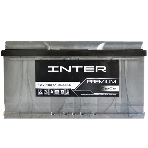 Автомобільний акумулятор INTER Premium 100Ah 850A R+ (L5) (WESTA)