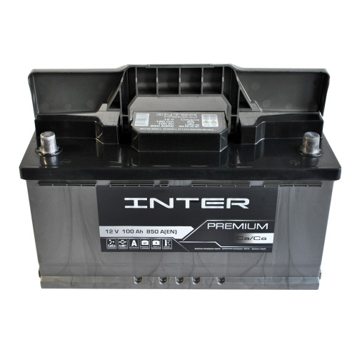 Автомобільний акумулятор INTER Premium 100Ah 850A R+ (L5) (WESTA)