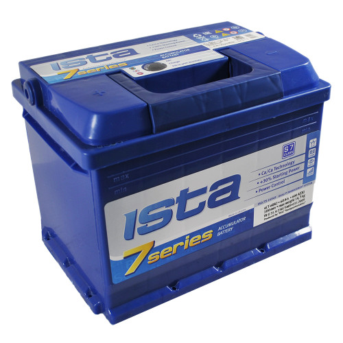 Автомобильный аккумулятор ISTA 7 Series 60Ah 600A L+ (левый +) L2