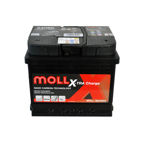 Автомобільний акумулятор MOLL X-Tra Charge (L1B) 50Ah 450A R+ (правий +)
