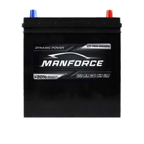 Автомобільний акумулятор MANFORСE Asia smf (NS40) 45Ah 420A R+ т.к.