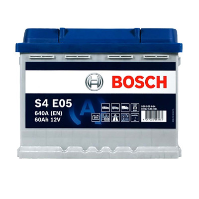 Автомобільний акумулятор BOSCH EFB 60Ah 640A R+ (правий +) L2 (S4E 051)