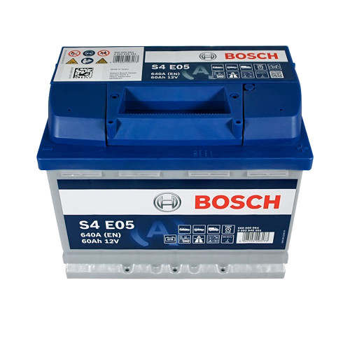 Автомобільний акумулятор BOSCH EFB 60Ah 640A R+ (правий +) L2 (S4E 051)