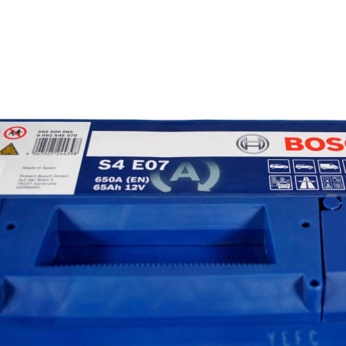 Автомобільний акумулятор BOSCH EFB 65Ah 650A R+ (правий +) LB3 (S4E 070) h=175
