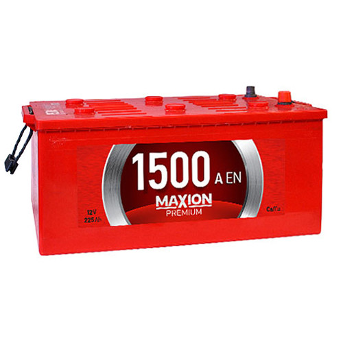 Автомобільний акумулятор MAXION Premium 225Аh 1500A L+ (лівий +)